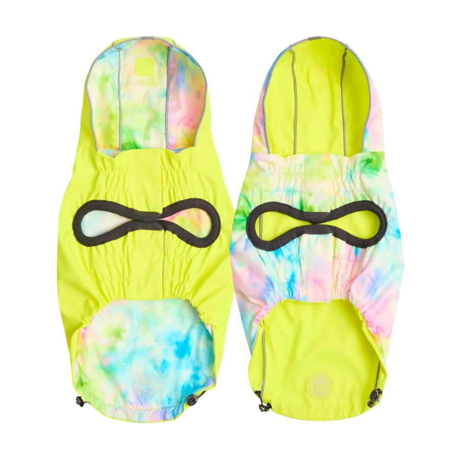 Impermeable Reversible Neón Amarillo, , large image number null